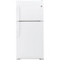 GE Appliances - GE ENERGY STAR 19.2 Cu. Ft. Top-Freezer Refrigerator - White