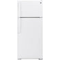 GE Appliances - GE 17.5 Cu. Ft. Top-Freezer Refrigerator - White