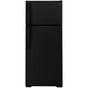 GE Appliances - GE 17.5 Cu. Ft. Top-Freezer Refrigerator - Black