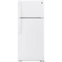 GE Appliances - GE 17.5 Cu. Ft. Top-Freezer Refrigerator - White