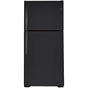 GE Appliances - GE 21.9 Cu. Ft. Top-Freezer Refrigerator - Fingerprint Resistant Black Slate
