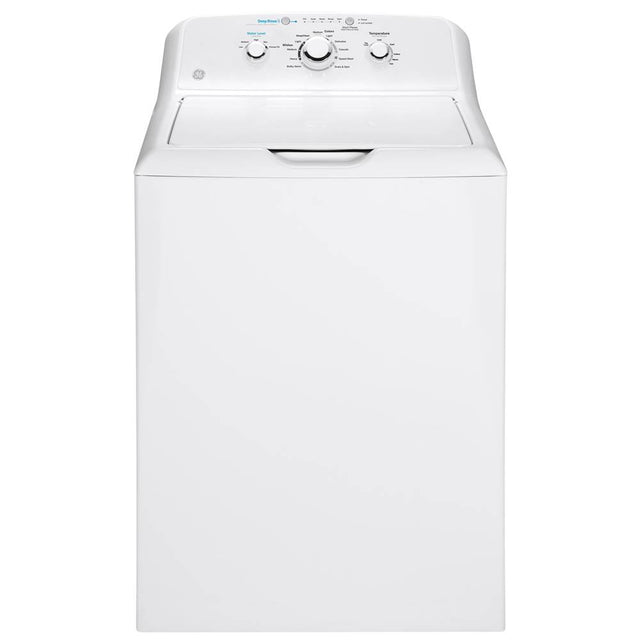 GE Appliances - GE 4.2 cu. ft. Capacity Washer with Stainless Steel Basket - White
