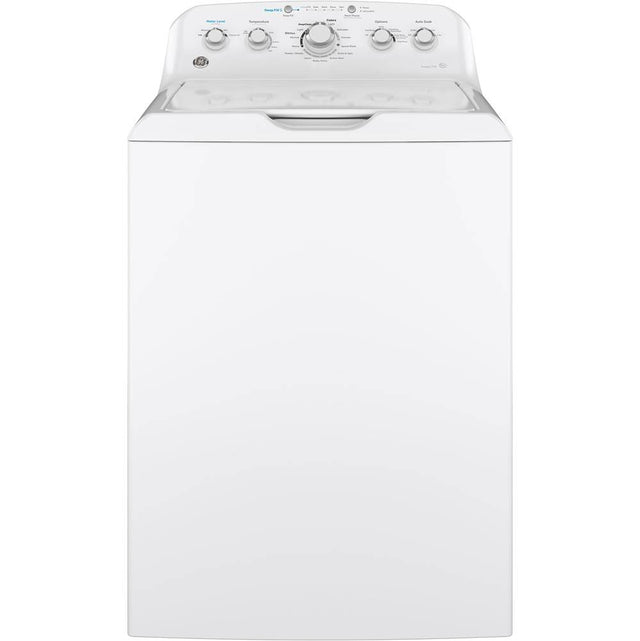 GE Appliances - GE 4.5 cu. ft. Capacity Washer with Stainless Steel Basket - White