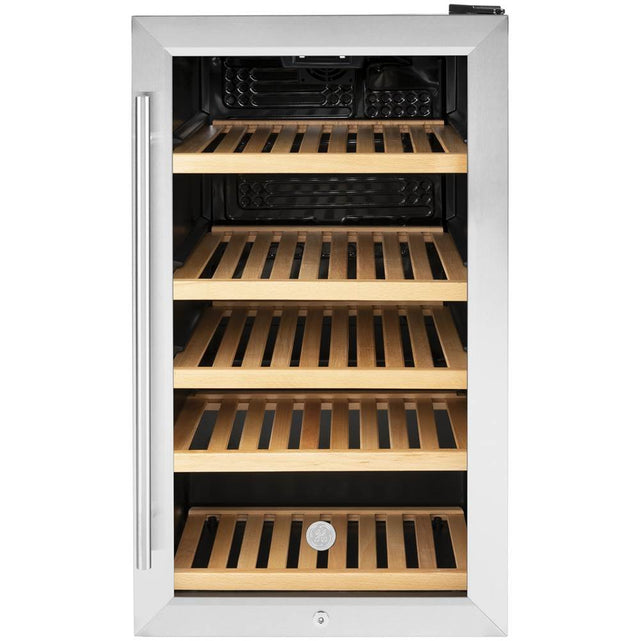 GE Appliances - GE Beverage Center - Stainless with Black Case