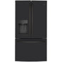 GE Appliances - GE ENERGY STAR 22.1 Cu. Ft. Counter-Depth French-Door Refrigerator - Fingerprint Resistant Black Slate