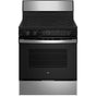 GE Appliances - 30'' Free-standing Electric Radiant Smooth Cooktop Range - Stainless Steel