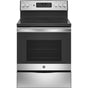 GE Appliances - GE 30'' Free-Standing Electric Convection Fingerprint Resistant Range - Fingerprint Resistant Stainless