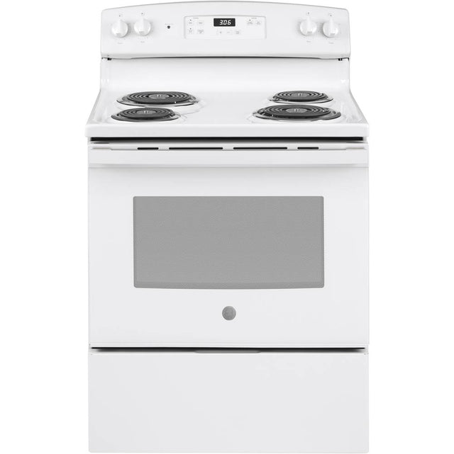 GE Appliances - GE 30'' Free-Standing Electric Range - White
