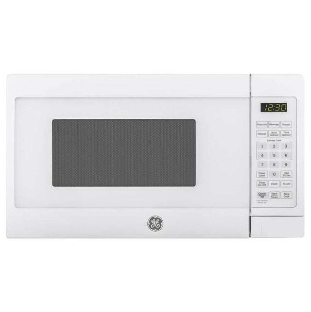 GE Appliances - GE 0.7 Cu. Ft. Capacity Countertop Microwave Oven - White