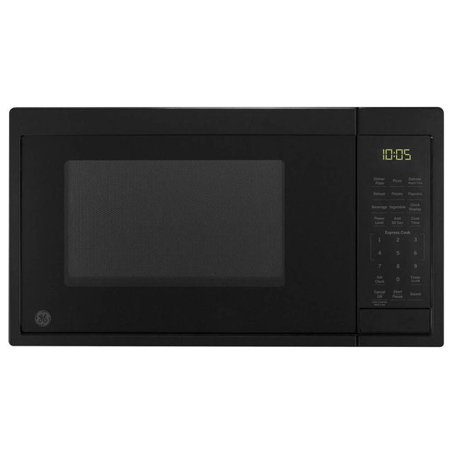 GE Appliances - GE 0.9 Cu. Ft. Capacity Countertop Microwave Oven - Black