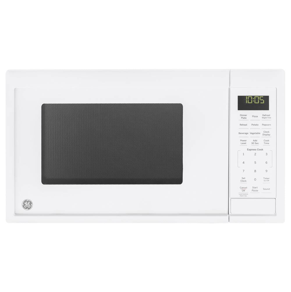 GE Appliances - GE 0.9 Cu. Ft. Capacity Countertop Microwave Oven - White