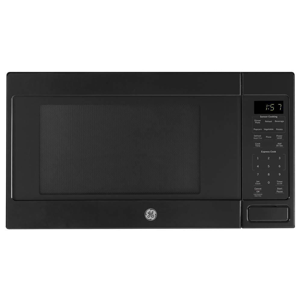 GE Appliances - GE 1.6 Cu. Ft. Countertop Microwave Oven - Black