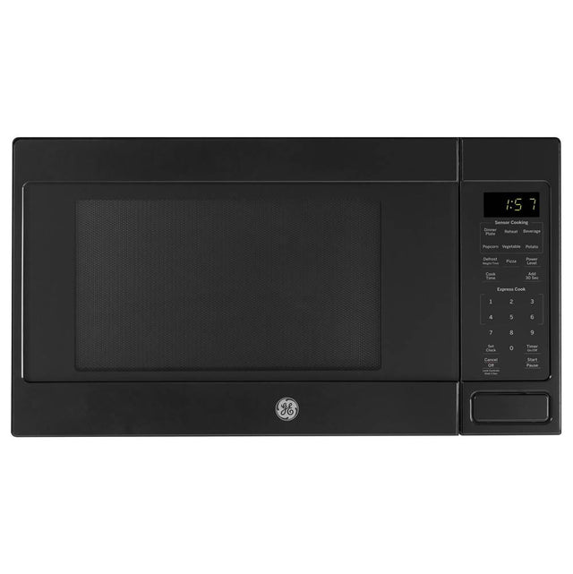 GE Appliances - GE 1.6 Cu. Ft. Countertop Microwave Oven - Black