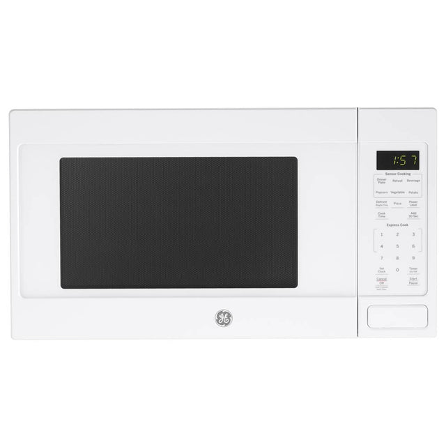 GE Appliances - GE 1.6 Cu. Ft. Countertop Microwave Oven - White
