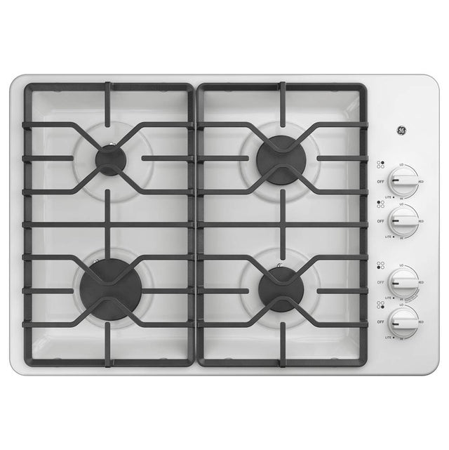 GE Appliances - GE 30'' Built-In Gas Cooktop - White