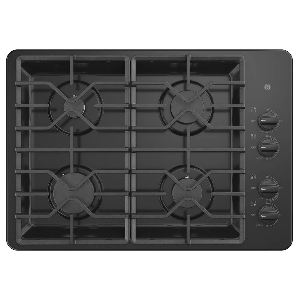 GE Appliances - GE 30'' Built-In Gas Cooktop - Black