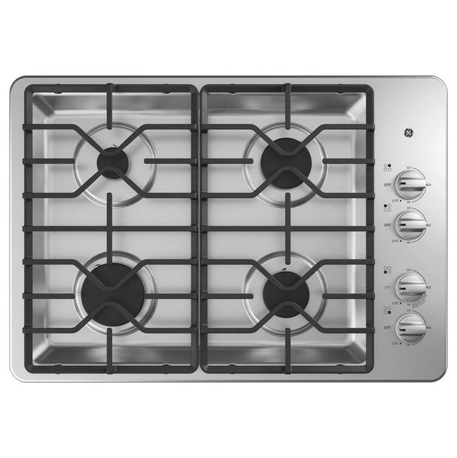 GE Appliances - GE 30'' Built-In Gas Cooktop - Stainless Steel