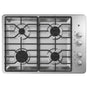 GE Appliances - GE 30'' Built-In Gas Cooktop - Stainless Steel