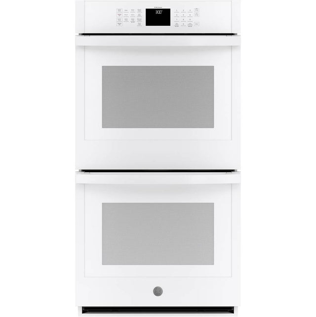 GE Appliances - GE 27'' Smart Built-In Double Wall Oven - White