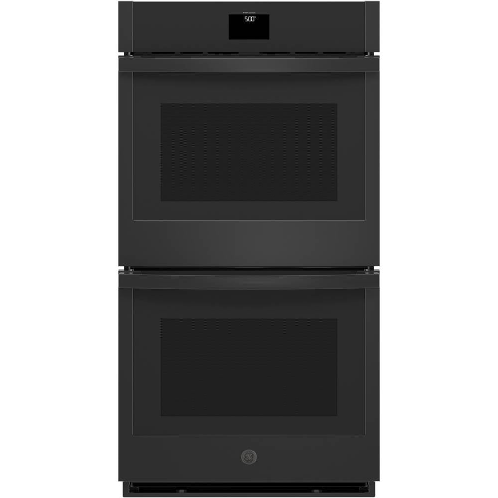 GE Appliances - GE 27'' Smart Built-In Convection Double Wall Oven - Black