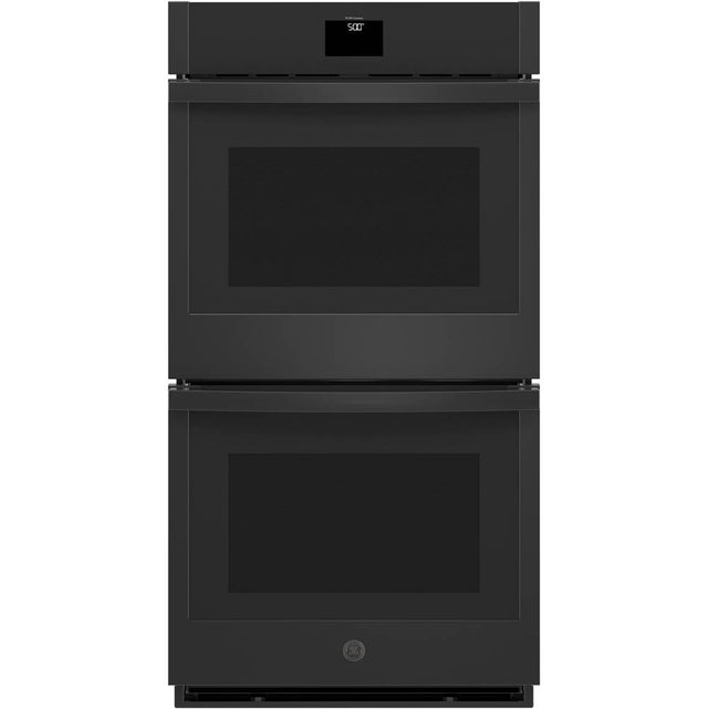 GE Appliances - GE 27'' Smart Built-In Convection Double Wall Oven - Black