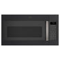 GE Appliances - GE 1.9 Cu. Ft. Over-the-Range Sensor Microwave Oven - Fingerprint Resistant Black Slate