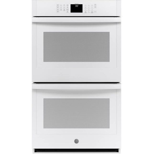 GE Appliances - GE 30'' Smart Built-In Double Wall Oven - White