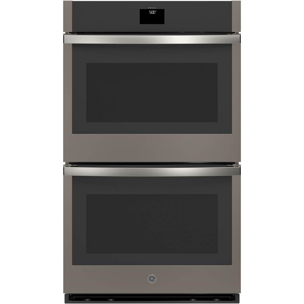 GE Appliances - GE 30'' Smart Built-In Convection Double Wall Oven - Fingerprint Resistant Slate