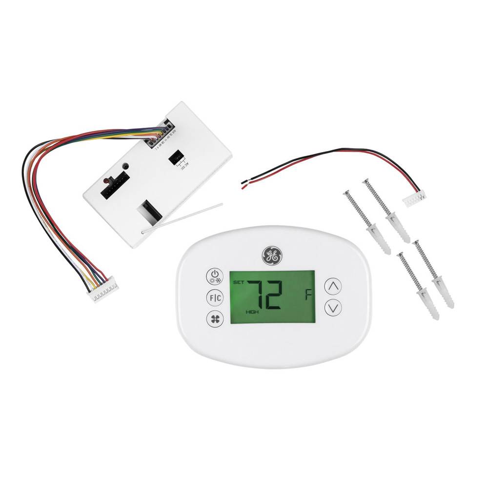 GE Appliances - Wireless Thermostat - White