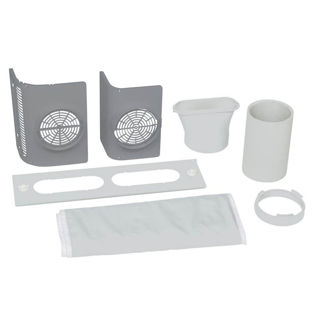 GE Appliances - Portable AC Dual Hose Conversion Kit - White