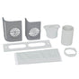 GE Appliances - Portable AC Dual Hose Conversion Kit - White