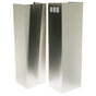 GE Appliances - 14' CEILING SS DUCT COVER KIT - Stainless Steel