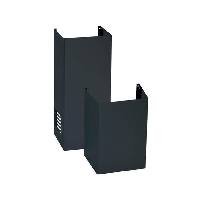 GE Appliances - 9 (ft.) Ceiling Duct Cover Kit - Black Slate