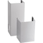 GE Appliances - 9 (ft.) Ceiling Duct Cover Kit - Stainless Steel