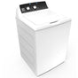 GE Appliances - 4.2 cu. ft. Capacity Commercial Washer with Stainless Steel Basket - White with Black