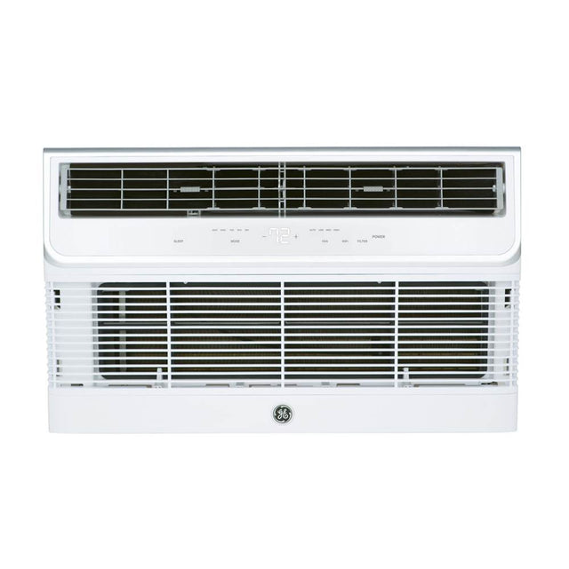 GE Appliances - 230/208 Volt Built-In Heat/Cool Room Air Conditioner - Gray
