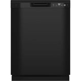GE Appliances - Dishwasher With Front Controls With Power Cord - Black