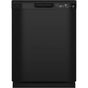 GE Appliances - Front Control with Plastic Interior Dishwasher with Sanitize Cycle and Dry Boost - Black