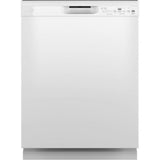 GE Appliances - Front Control with Plastic Interior Dishwasher with Sanitize Cycle and Dry Boost - White