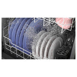 Front Control with Plastic Interior Dishwasher with Sanitize Cycle and Dry Boost