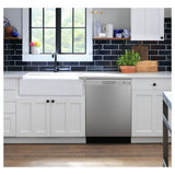 Front Control with Plastic Interior Dishwasher with Sanitize Cycle and Dry Boost