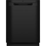 GE Appliances - Top Control with Plastic Interior Dishwasher with Sanitize Cycle and Dry Boost - Black