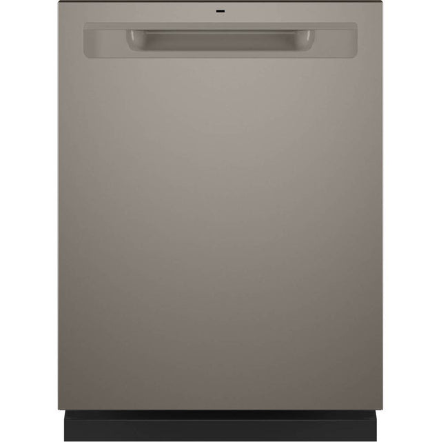 GE Appliances - Top Control with Plastic Interior Dishwasher with Sanitize Cycle and Dry Boost - Slate