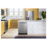 Top Control with Plastic Interior Dishwasher with Sanitize Cycle and Dry Boost