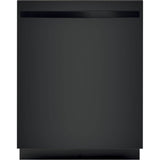 GE Appliances - ADA Compliant Stainless Steel Interior Dishwasher With Sanitize Cycle - Black
