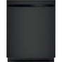 GE Appliances - ADA Compliant Stainless Steel Interior Dishwasher With Sanitize Cycle - Black