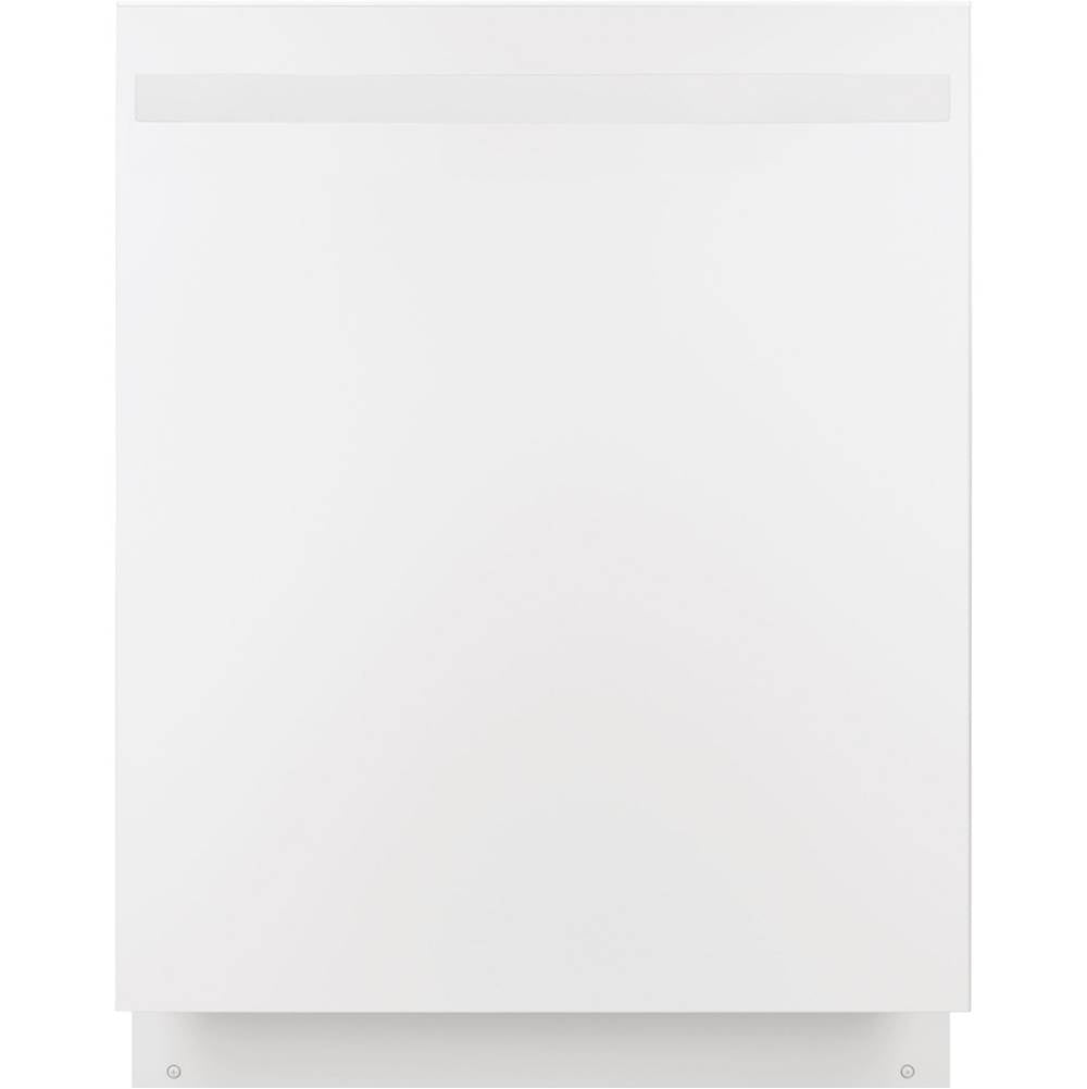GE Appliances - ADA Compliant Stainless Steel Interior Dishwasher With Sanitize Cycle - White