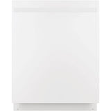 GE Appliances - ADA Compliant Stainless Steel Interior Dishwasher With Sanitize Cycle - White