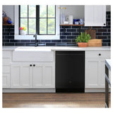Top Control with Plastic Interior Dishwasher with Sanitize Cycle and Dry Boost