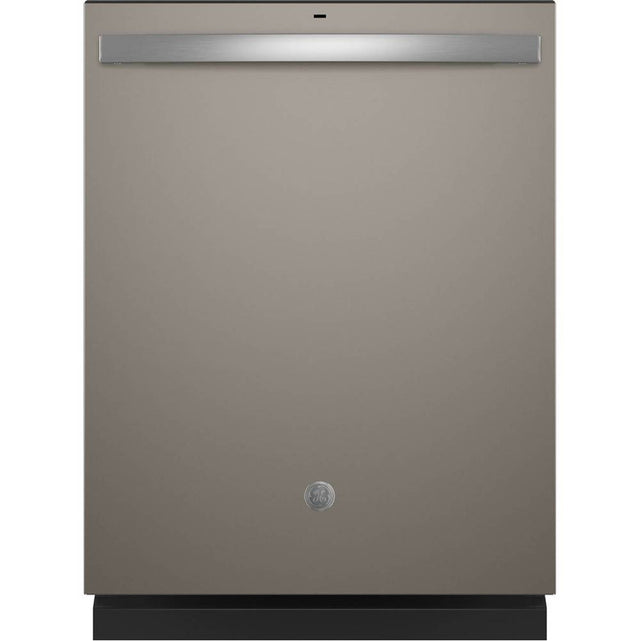 GE Appliances - Top Control with Plastic Interior Dishwasher with Sanitize Cycle and Dry Boost - Slate